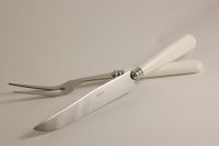 Service a decouper Newbridge blanc ecume