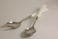 Service a salade Newbridge blanc ecume