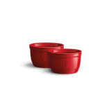Set de 2 ramequins en ceramique n°9 O 9 cm Rouge Grand Cru