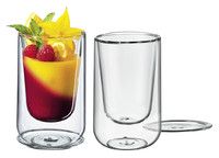 Set de 2 verrines de 300 ml avec couvercle