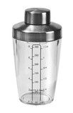 Shaker a vinaigrette 300 ml avec disque melangeur integre en acier inoxydable