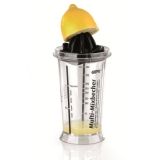 Moulin a poivre manuel en bois laque, gris perle 10 cm - 4in.