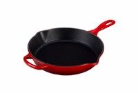 Skillet en fonte emaillee Rond Profond 26 cm Cerise