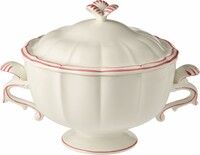 Soupiere FILET CORAIL