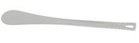 Spatule blanche en polyglass l. 50cm