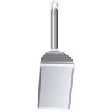 Spatule Large Pour Plancha Acier Inoxydable