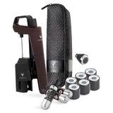 Systeme de service au verre Timeless Six rouge Hermitage