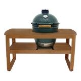 Table en bois d'Eucalyptus pour le Big Green Egg Large