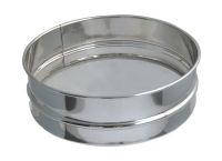 Tamis inox o 30 cm, maille 0,8 mm