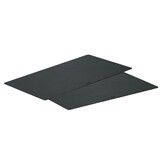 Tapis de decouper, noir, Set de 2 35 x 25 cm