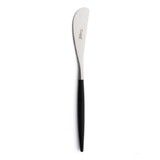 Tartineur Goa en acier inoxydable brosse & manche noir