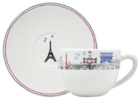 Tasse & soucoupe jumbo CA C'EST PARIS !