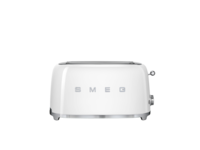 Toaster 4 tranches 2 fentes Extra-large Vintage Annees 50 Blanc