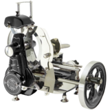 Trancheuse a jambon Manuelle Volano B2 Noire lame o 265 mm