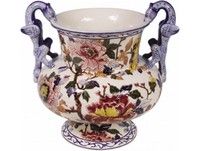 Vase Dragons PIVOINES