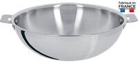 Wok 20 cm Inox Casteline Amovible