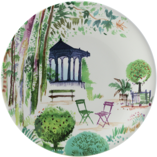 Assiette Dessert Paris Jardins Extraordinaires