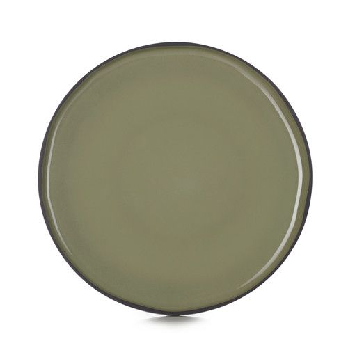 Assiette plate 30cm Caractère cardamome