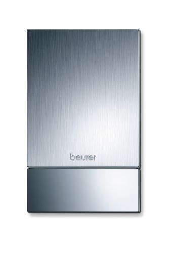 Balance de cuisine design en acier inoxydable avec effet miroir- Port&eacute;e de 5 Kg