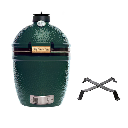 Big Green Egg Small , avec berceau de table, pour pose libre
