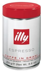 Boite 250gr Illy grains caf&eacute; 100% arabica premium