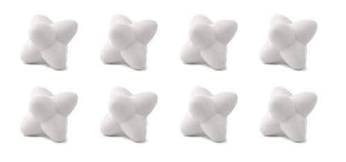 Boîte de 8 Craggles  Blanc - dessous de plats modulables