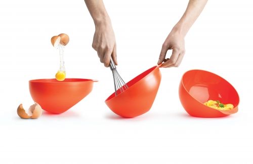 Bol &agrave; omelette pour micro-ondes