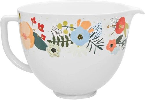 Bol en C&eacute;ramique Scandi Floral pour Robots Artisan 4.8L