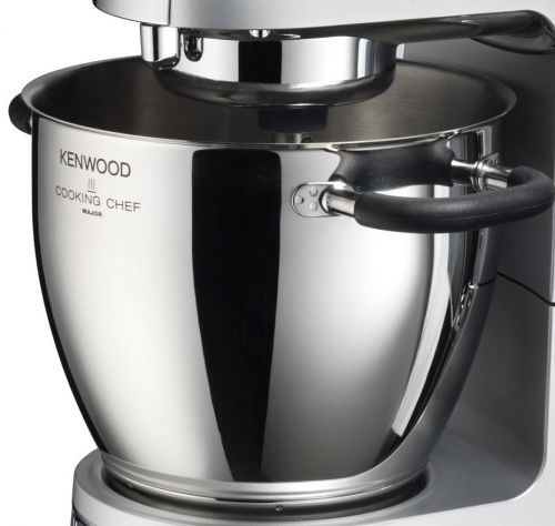 Bol inox poign&eacute;es protectrices noires 6.7 l pour Cooking Chef