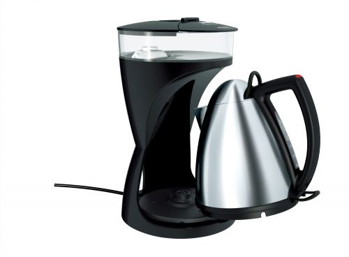 Bouilloire filtrante noire