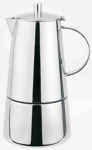 Cafeti&egrave;re italienne 6 t Milano inox brillant