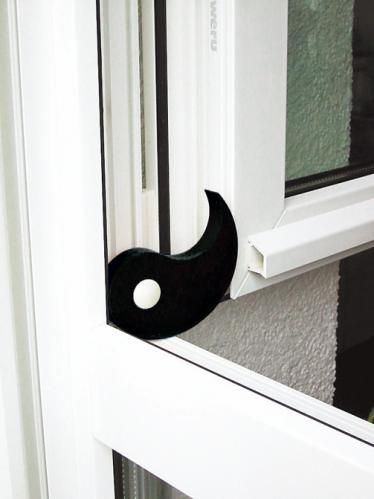 Cale porte et fenêtre open stop noir