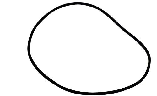 Caoutchouc pour poubelle de 50 litres