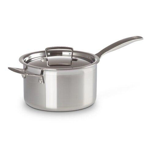 Casserole 14Cm Inox Class. Poign. &Couv.