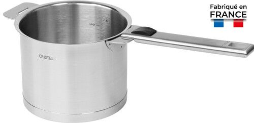 Casserole Haute Gradu&eacute;e 14 cm Inox Strate Amovible