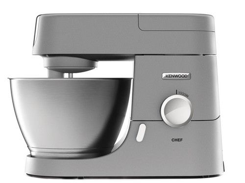 CHEF 1000W-corps métal-blender-kit pâtisserie métal-Livre recettes-coloris Silve