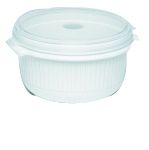 Cocotte micro-ondes 0.5 l. avec couvercle réversible micro-ondes & conservation