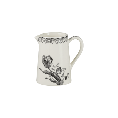 coffret 1 cremier tulipes noires