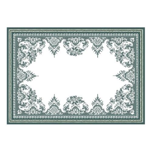 coffret 2 sets de table depareillees vert