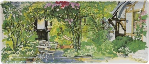 Coffret de 1 plat cake Paris-Giverny