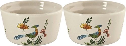 Coffret De 2 Ramequins Culinaire Oiseaux Du Paradis