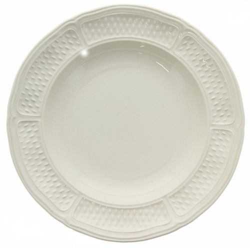 Coffret De 4 Assiettes Creuses  Pont Choux Blanc