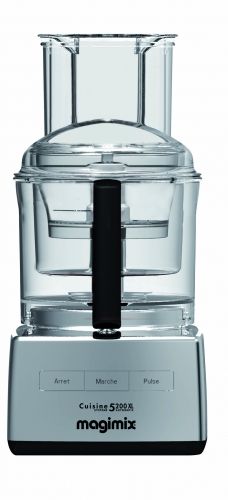 Coffret Premium Magimix Robot 5200 XL chrom&eacute; brillant avec batteur, 2 &eacute;minceurs/