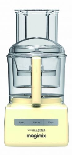 Coffret Premium Magimix Robot 5200 XL ivoire avec batteur, 2 &eacute;minceurs / r&acirc;peurs