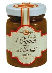 Confit d'oignon au Massal&eacute; Lod&egrave;ve bocal de 100g