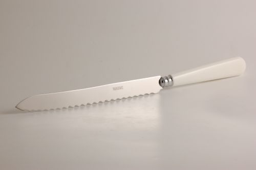 Couteau à pain Newbridge blanc écume