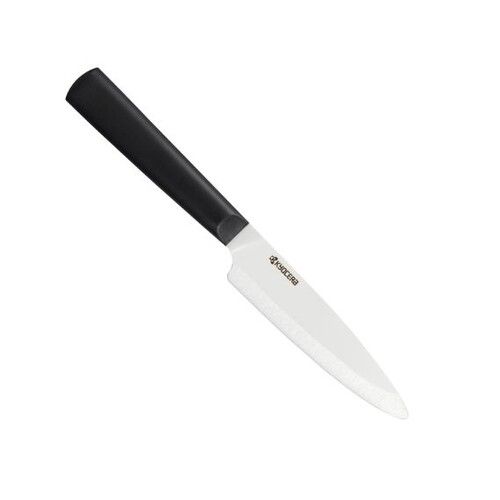 Couteau d\'office 11 cm lame c&eacute;ramique - manche noir