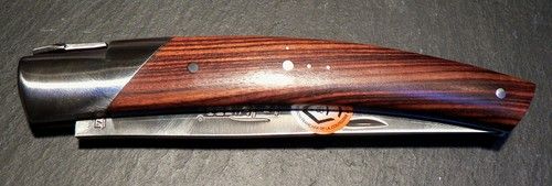 Couteau de poche fermant Thiers Pirou 1 pièce ressort forgé 12 cm 1 mitre manche