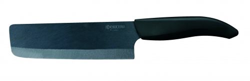 Couteau Nakiri en céramique noire 15 cm
