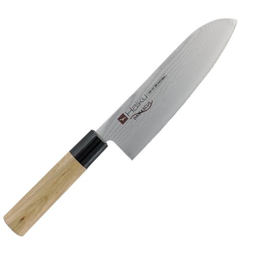 Couteau Santoku 18 cm DAMAS HONOKI